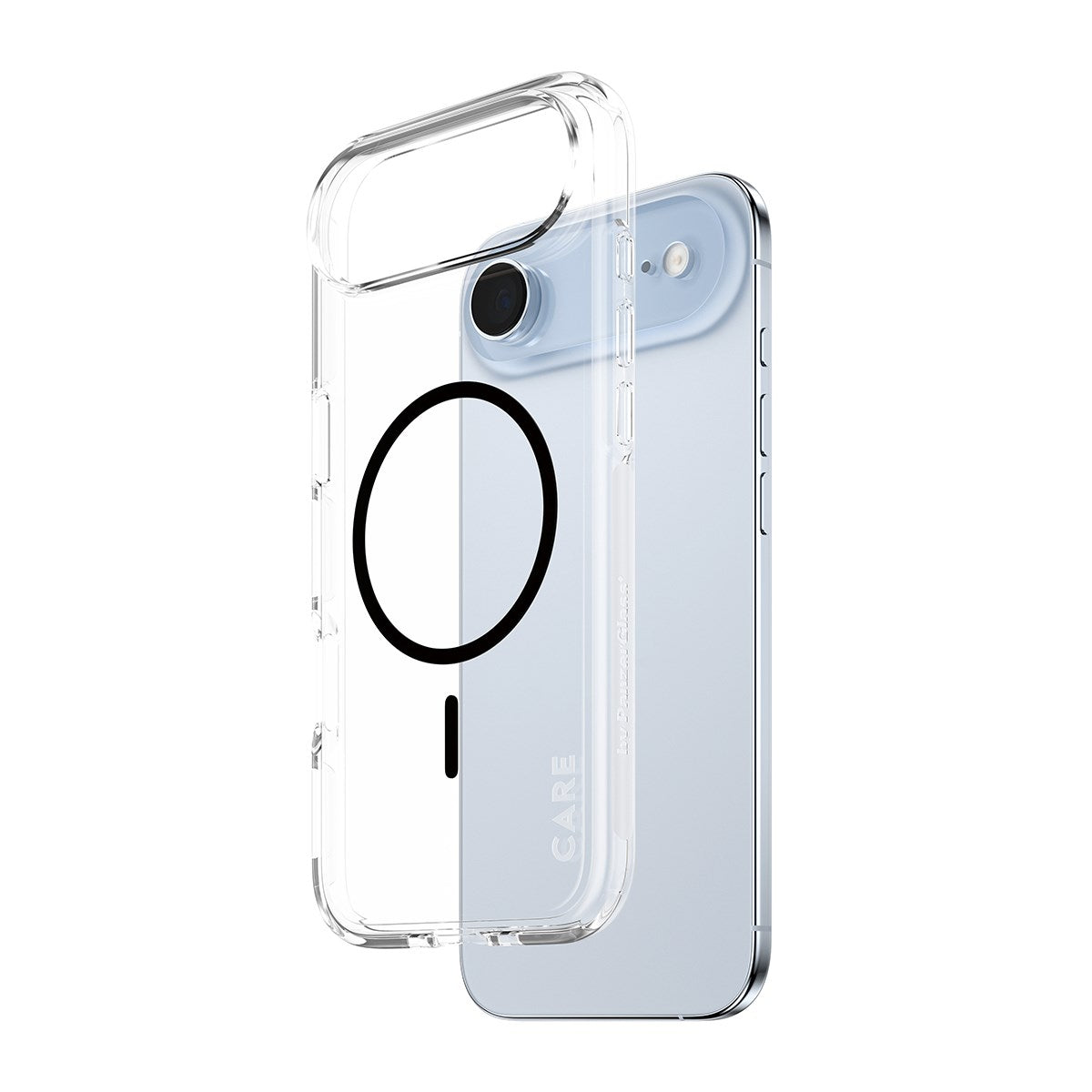 CARE™ by PanzerGlass® Urban Explorer Case Transparent w. Black MagSafe iPhone Air
